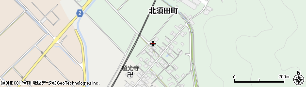 滋賀県東近江市北須田町494周辺の地図