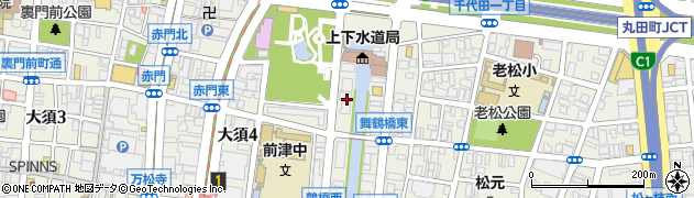 愛知県名古屋市中区大須4丁目5周辺の地図