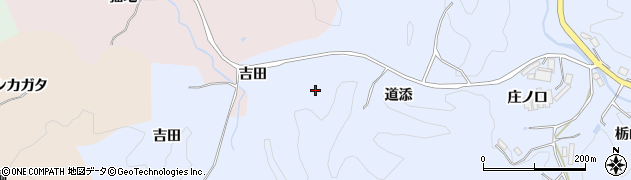 愛知県豊田市久木町（吉田）周辺の地図