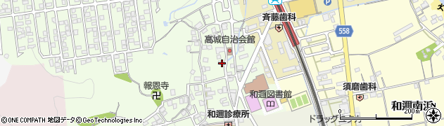 滋賀県大津市和邇高城171周辺の地図