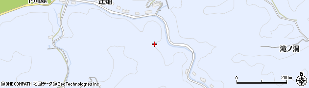 愛知県豊田市大河原町周辺の地図