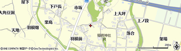 愛知県豊田市加納町欠ノ上13周辺の地図