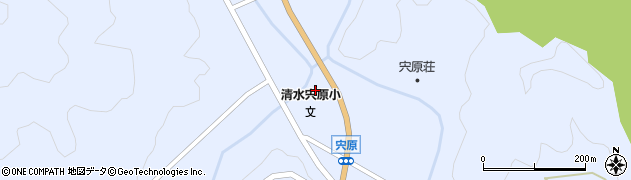 静岡県静岡市清水区宍原896周辺の地図