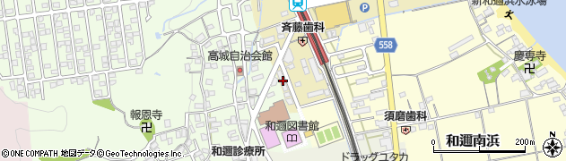 滋賀県大津市和邇中浜469周辺の地図