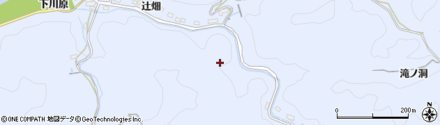 愛知県豊田市大河原町（床名目）周辺の地図