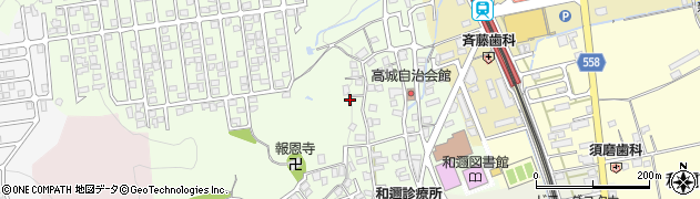 滋賀県大津市和邇高城136周辺の地図