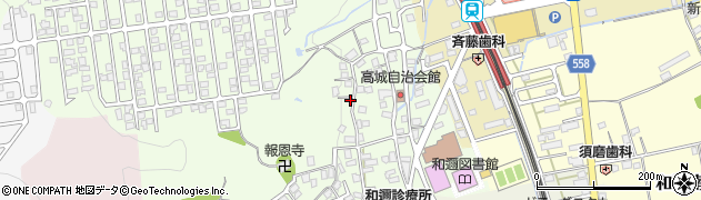 滋賀県大津市和邇高城133周辺の地図