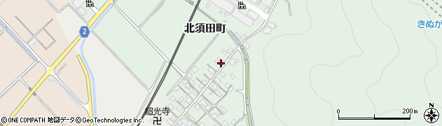 滋賀県東近江市北須田町475周辺の地図