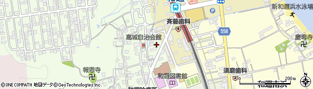 滋賀県大津市和邇高城7周辺の地図