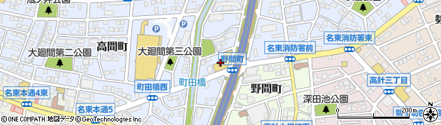 愛知県名古屋市名東区高間町216周辺の地図
