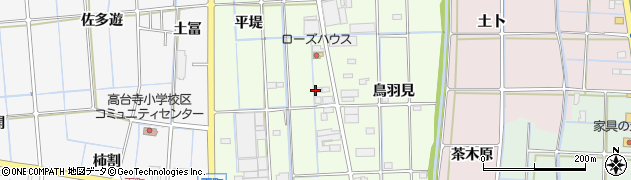 愛知県津島市白浜町（深坪）周辺の地図