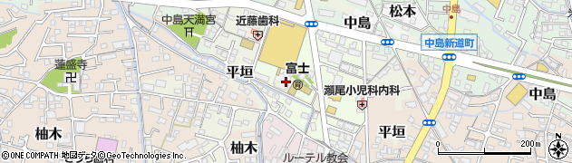 静岡県富士市八幡町3周辺の地図
