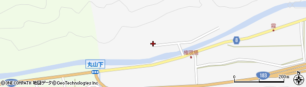鳥取県日野郡日南町霞1319周辺の地図