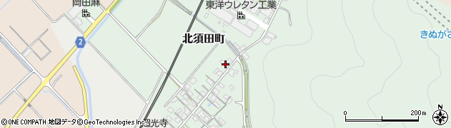 滋賀県東近江市北須田町473周辺の地図