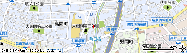 愛知県名古屋市名東区高間町199周辺の地図