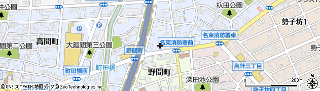 愛知県名古屋市名東区陸前町24周辺の地図