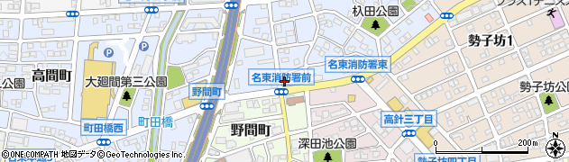 愛知県名古屋市名東区陸前町3406周辺の地図