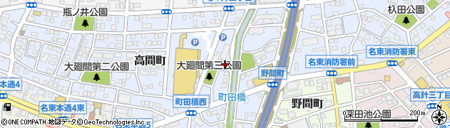 愛知県名古屋市名東区高間町200周辺の地図