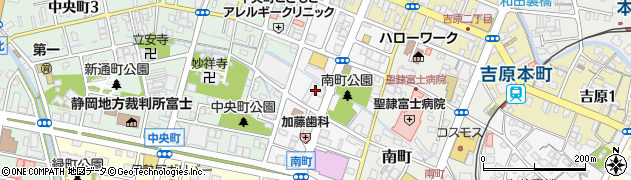 清水銀行吉原支店 ＡＴＭ周辺の地図