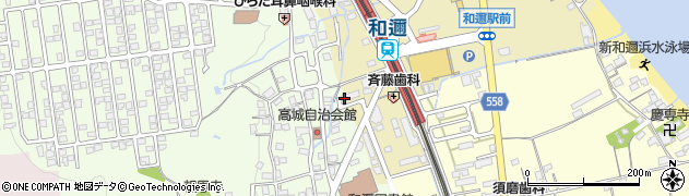 滋賀県大津市和邇高城1周辺の地図