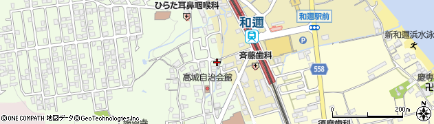 滋賀県大津市和邇高城178周辺の地図
