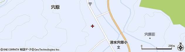 静岡県静岡市清水区宍原1208周辺の地図