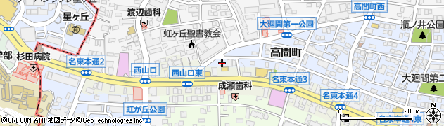愛知県名古屋市名東区高間町31周辺の地図
