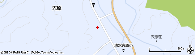 静岡県静岡市清水区宍原1207周辺の地図