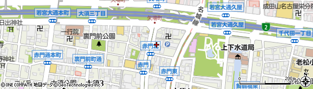 ＧＩＮＺＡＴＡＮＡＫＡ名古屋店周辺の地図