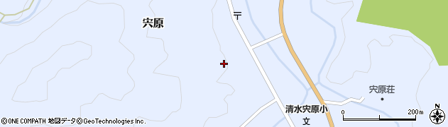 静岡県静岡市清水区宍原1219周辺の地図