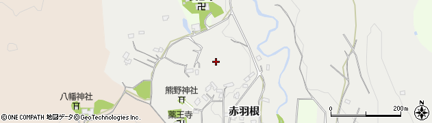 千葉県勝浦市赤羽根周辺の地図