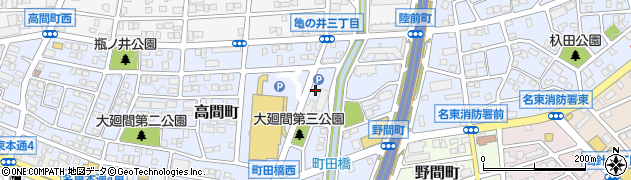 愛知県名古屋市名東区高間町492-1周辺の地図