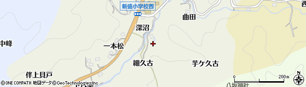 愛知県豊田市新盛町清本寺周辺の地図
