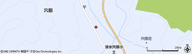 静岡県静岡市清水区宍原1195周辺の地図