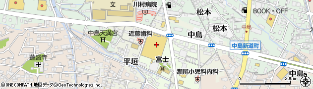 静岡県富士市八幡町6周辺の地図