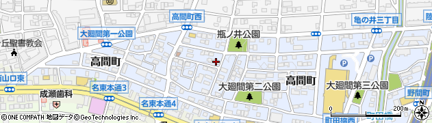 愛知県名古屋市名東区高間町300周辺の地図