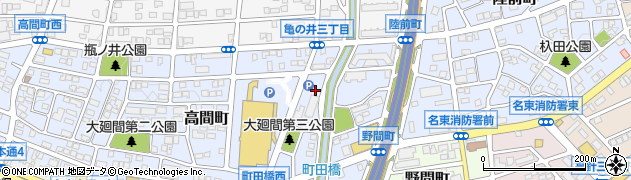 愛知県名古屋市名東区高間町491周辺の地図