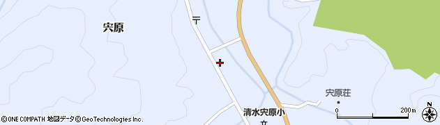 静岡県静岡市清水区宍原1196周辺の地図