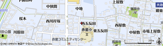 愛知県名古屋市中川区富田町大字千音寺（東川岸塚）周辺の地図
