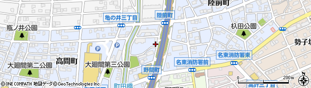 愛知県名古屋市名東区高間町545周辺の地図