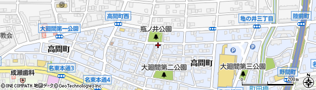 愛知県名古屋市名東区高間町361周辺の地図
