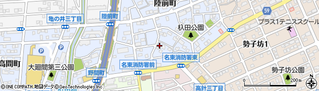 愛知県名古屋市名東区陸前町3215周辺の地図