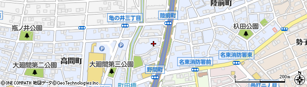 愛知県名古屋市名東区高間町548周辺の地図