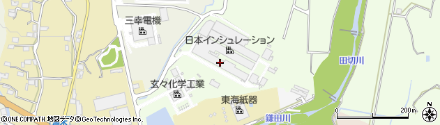 日本インシュレーション株式会社　北勢工場周辺の地図