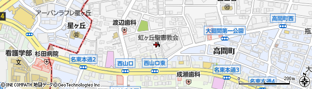 愛知県名古屋市名東区亀の井1丁目183周辺の地図