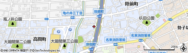 愛知県名古屋市名東区高間町544周辺の地図