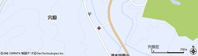 静岡県静岡市清水区宍原1198周辺の地図