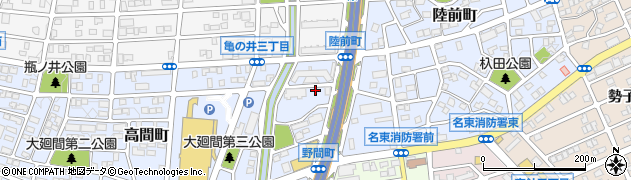 愛知県名古屋市名東区高間町547周辺の地図