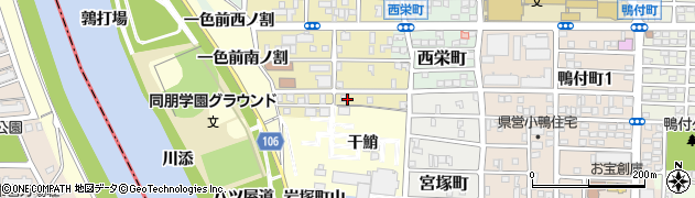 愛知県名古屋市中村区岩上町198周辺の地図
