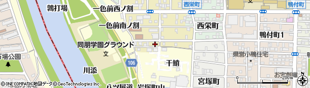 愛知県名古屋市中村区岩上町201周辺の地図